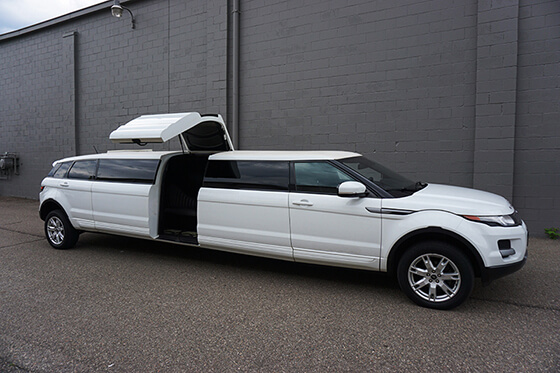 luxurious stretch limousines