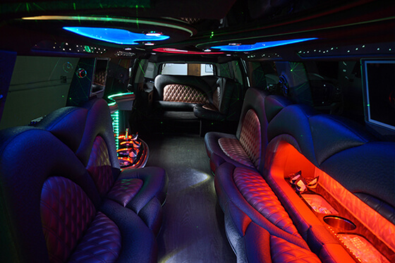 inside party bus service